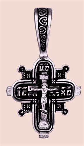 Krzyżyk srebrny /nr 3109/